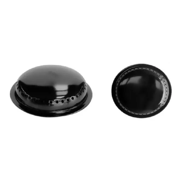 Armada base y tapa quemador rápido esmalte Abba