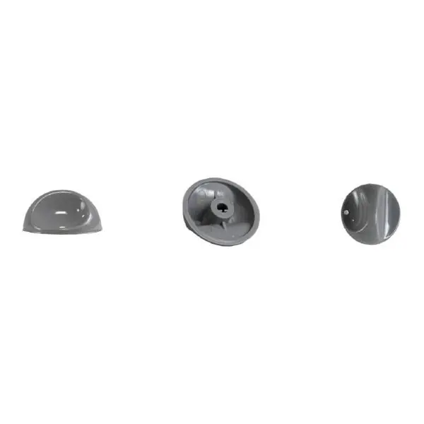 Perilla cocina AT 24mm PC Copreci punto blanco″gris″ Abba