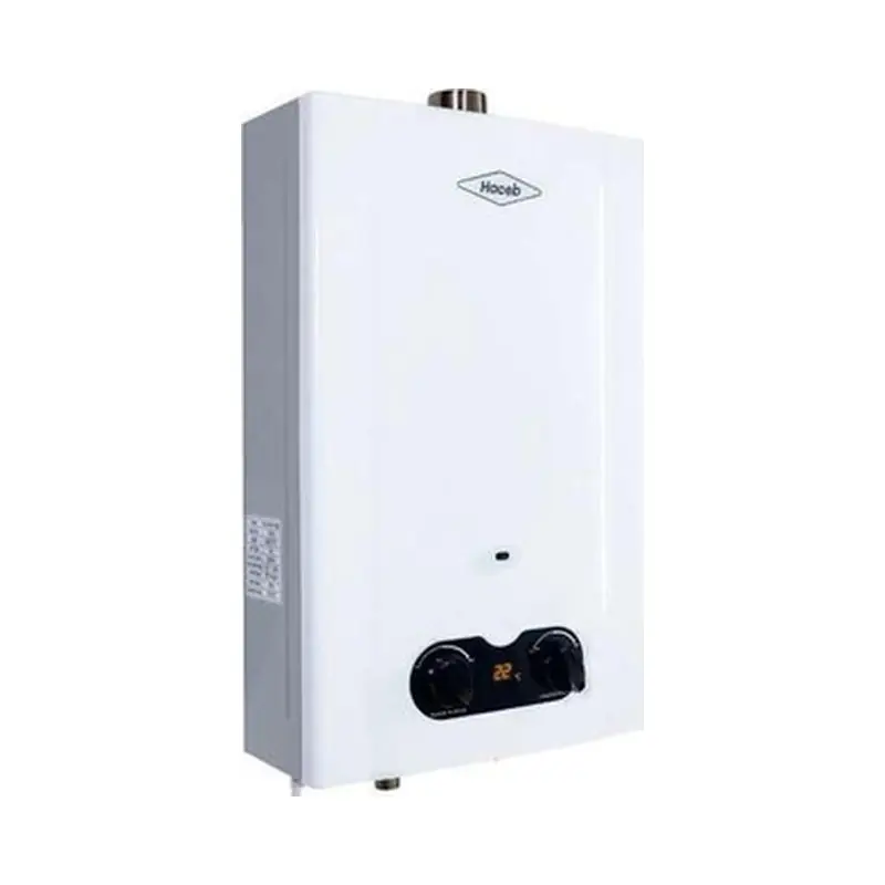 Calentador de paso a gas Haceb Bambú 12 L tiro natural