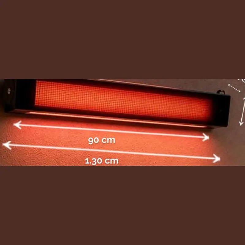 Pantalla de calor infrarroja CLASIC 3.000 W