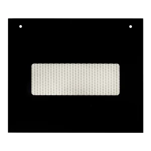 Vidrio Mesa Cocina 20" 516x540 Abba Negro