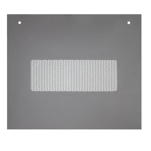 Vidrio Mesa Cubierta Empotrar 20" 4C 600x480x6mm Abba Negro